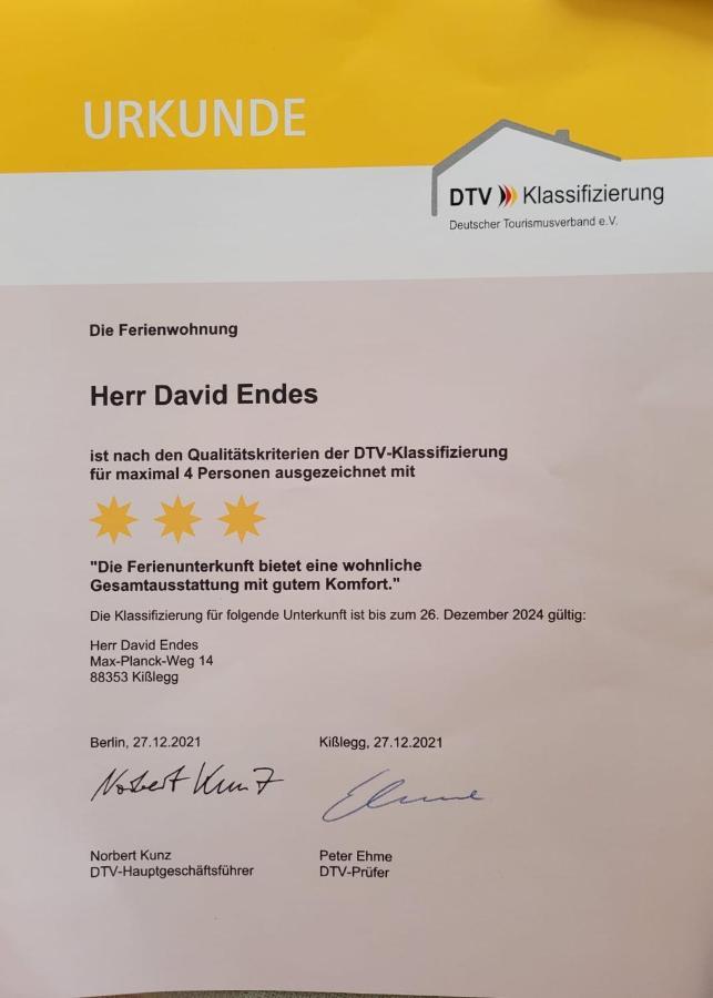 Ferienwohnung Allgaeu Kißlegg Екстериор снимка